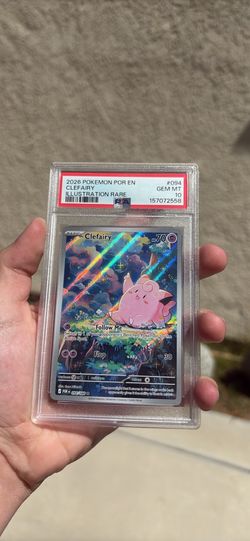 Pokemon Clefairy Illustration Rare PSA 10