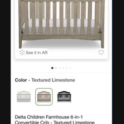 Delta Children’s Farmhouse 6 In 1 Crib 