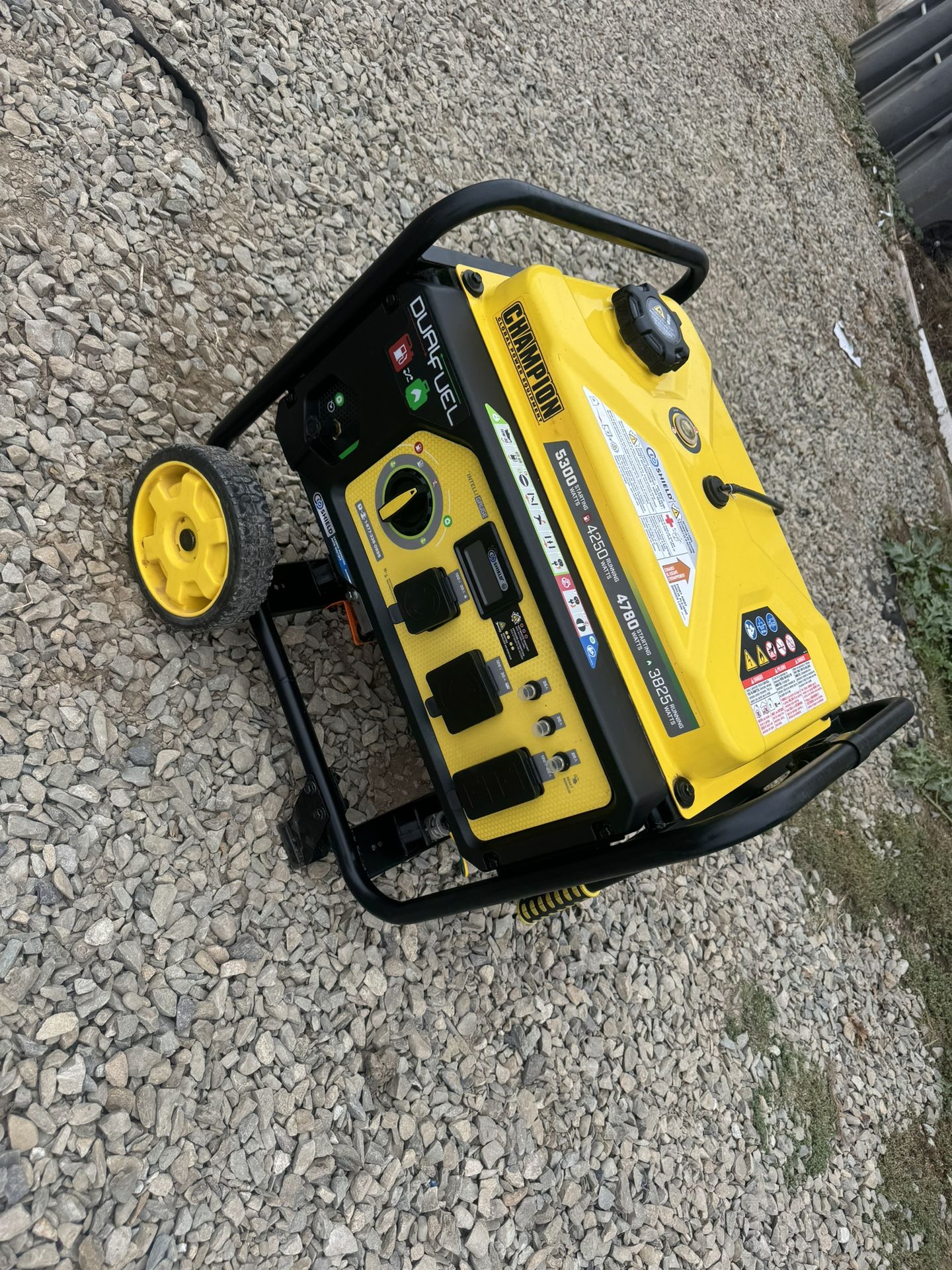 Champion Power Equipment 5300/4250-Watt Gasoline and Propane Powered Dual Fuel Portable Generator