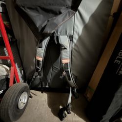 Oru Inlet Sport Kayak (Black) With Backpack 