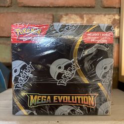 pokemon cards mega evolution booster box (36 pack) (small tear in plastic)