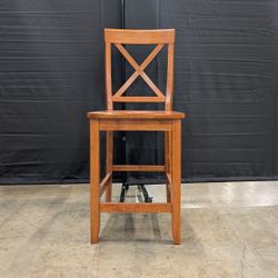 Solid Wood X-Back Dining Chair
