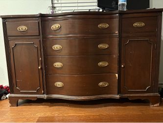 Brown  dresser