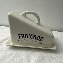 Vintage Cheese Container 