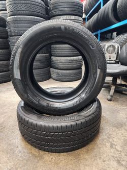 🔥 (2) 235 60 18 Michelin & Bridgestone All Season Tires 