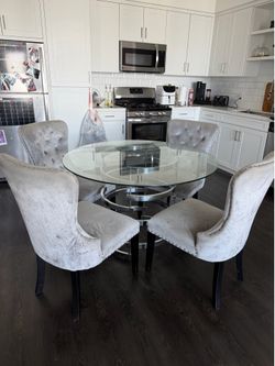 Dining table with 4 chairs