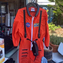 Astronaut Child Jumpsuit costume Size 12-14