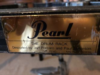 Vintage 80’s Jeff Porcaro drum rack
