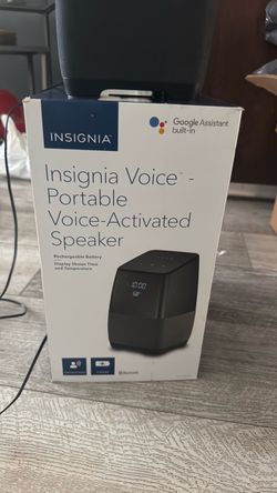 Insignia Voice Portable Voice-Activated Speaker
