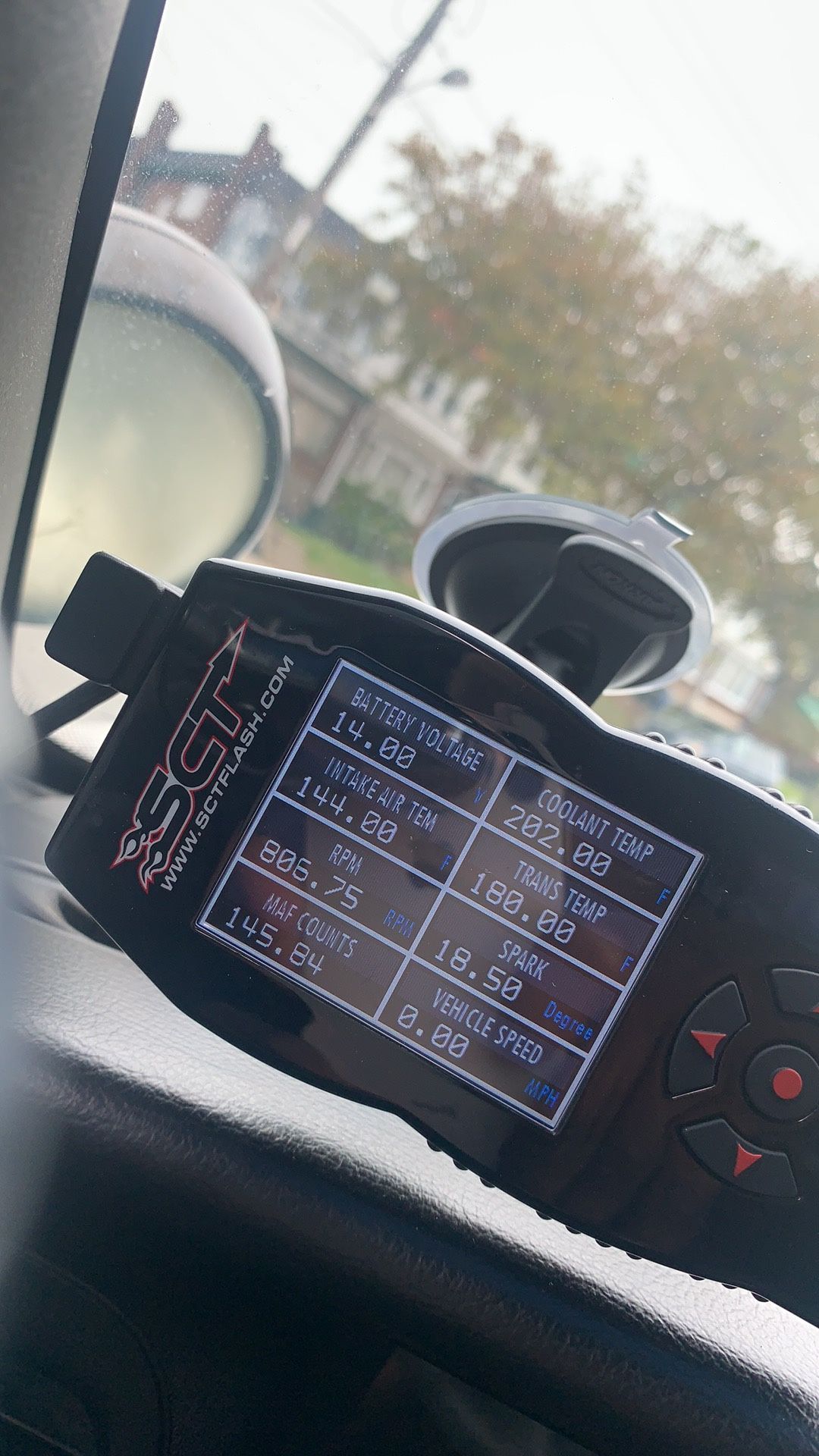 Sct Tuner Adds Extra Horsepower And Code Reader Also Monitors Cars Temperature 