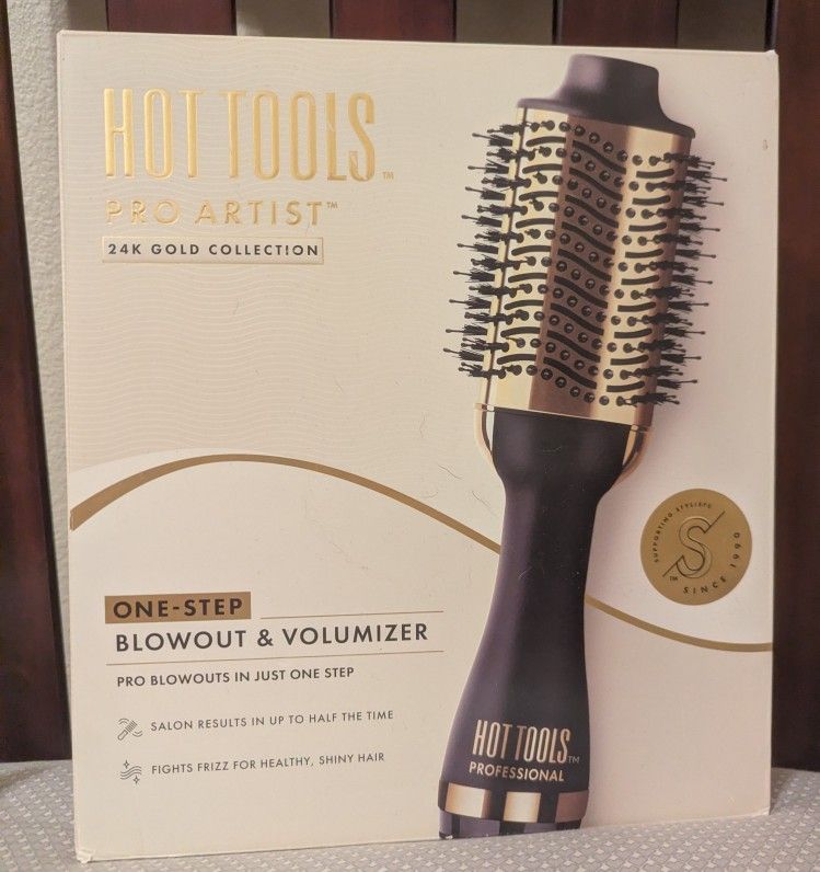 Hot Tool Pro Artist Blowout Volumizer 24 k Gold Edition