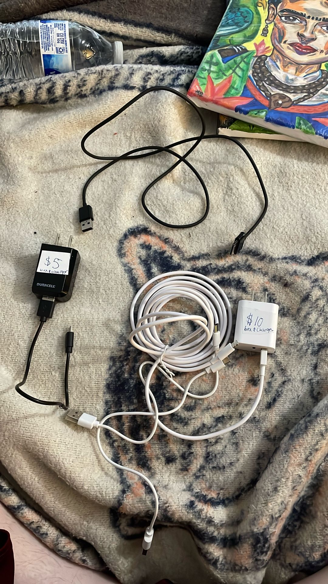 Chargers (I Phone With Box / Android With Box / Old I Pad)