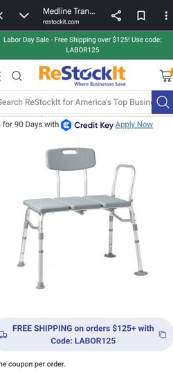 Medical shower chair