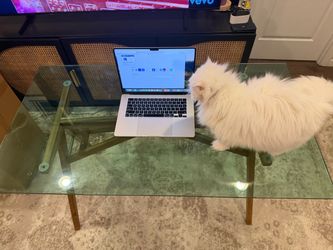 Glass Desk