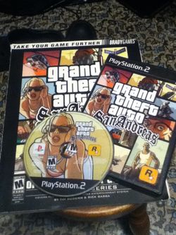 Grand Theft Auto - San Andreas [SLUS 20946] (Sony Playstation 2