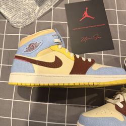 Jordan 1 Mid Fearless Chateau 