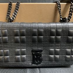 Burberry Quilted Lola Bag 