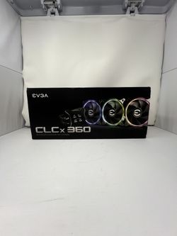 EVGA CLCx 360mm All-In-One LCD CPU Liquid Cooler