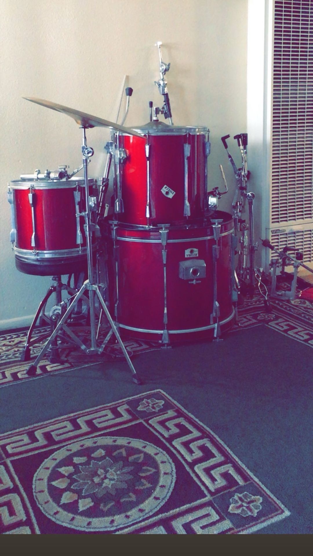 Red Wine Tama Only Set No Hardware