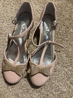 Blush Pink Girls Shoes 