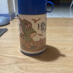 Disney's Hunchback of Notre Dame Vintage Aladdin Lunchbox Thermos 