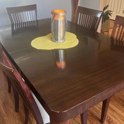 Dining Room Table And Chairs