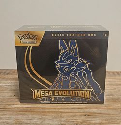 Sealed Pokemon Mega Evolution Mega Lucario Elite Trainer Box ETB Promo Riolu 010