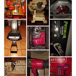 Power tools Bundle also (sold separately)