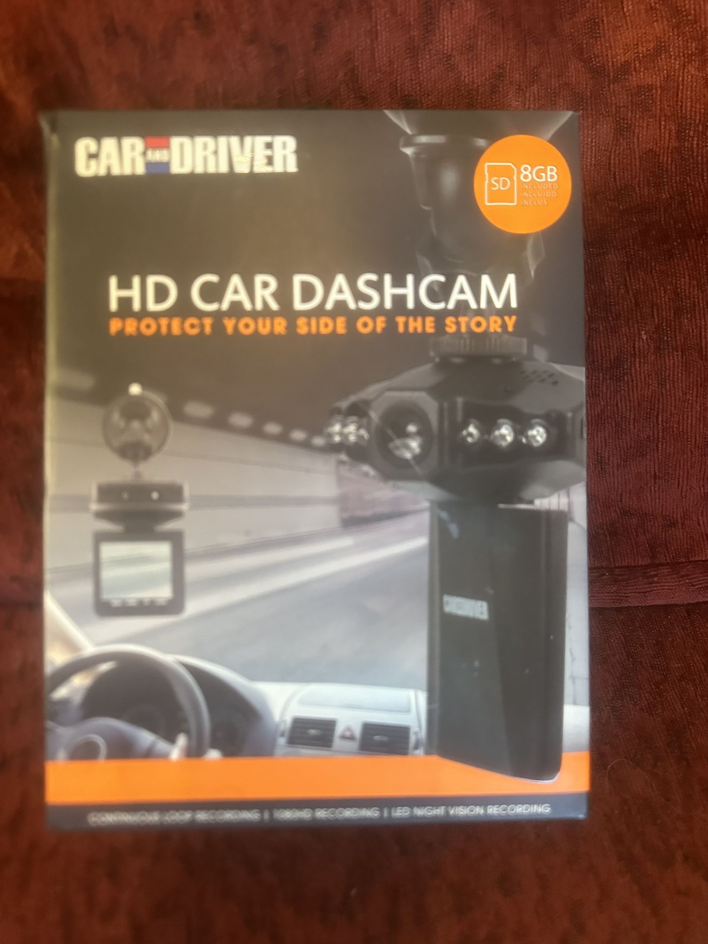 New. Dash Cam. Never Used.