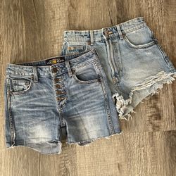 XS Bundle Denim Shorts