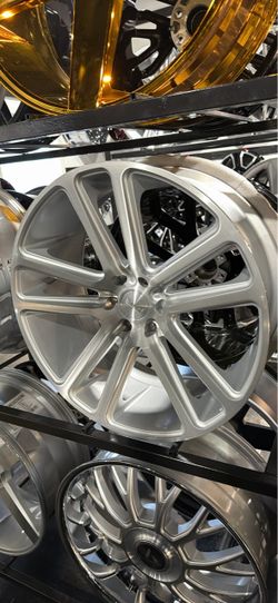 24s dub wheels tires new 6x139 silver