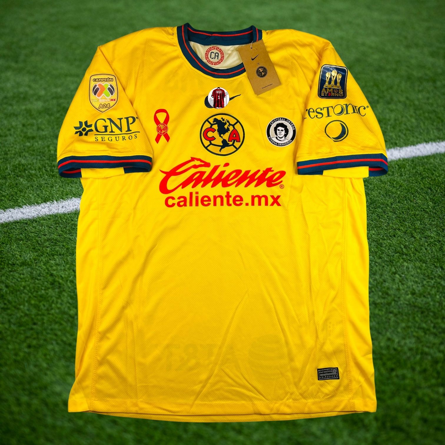 Club América fan edition Jersey slim fit size XXL fits like XL