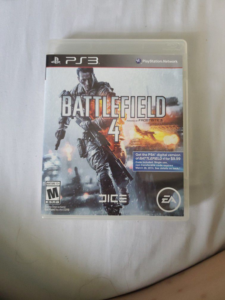Battlefield 4 For PS3