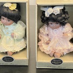 Collectible Memories Porcelain Dolls