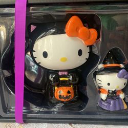 Hello Kitty Halloween Cat Mug & Figurine Set🖤