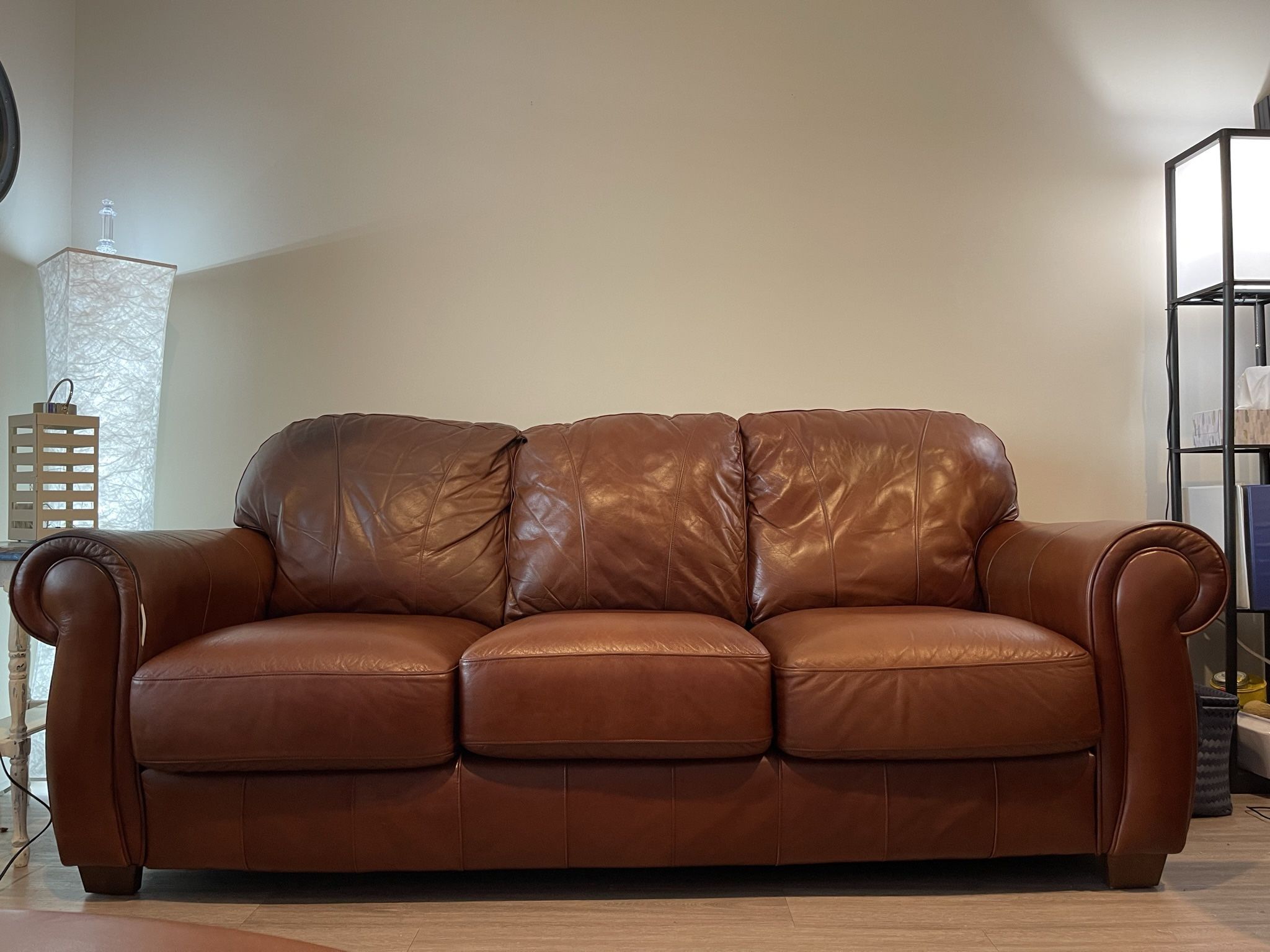 Lane Leather Couch