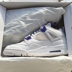 Jordan 4 Metallic Purple