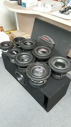 New " 6.5" 8" subwoofers