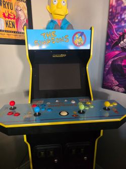 Simpsons Arcade 1up with 30 extra games (Droidcade Mod)
