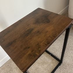 C Shaped Side Table, End Table