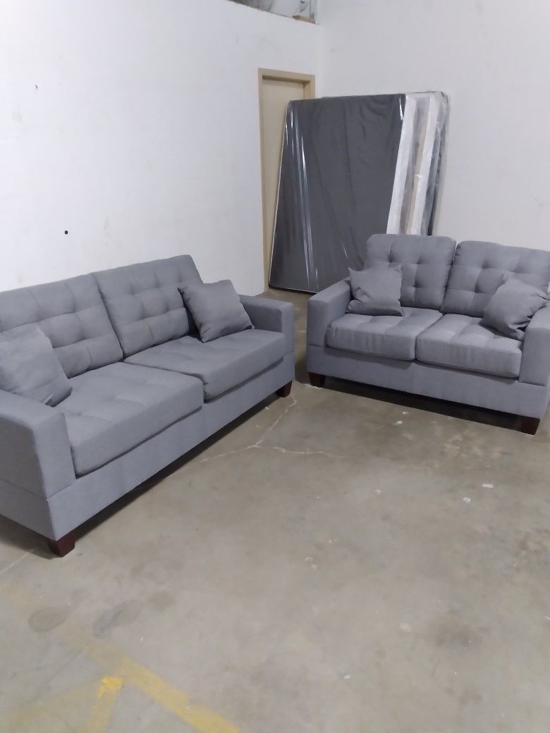 Brand New 2 Piece Sofa Loveseat