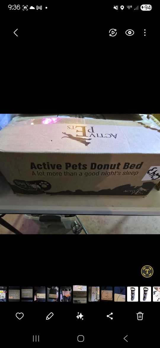 Active Pets Donut Bed