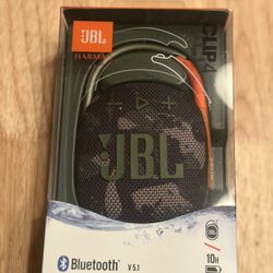 JBL Clip 4 Wireless Bluetooth Speaker Camo