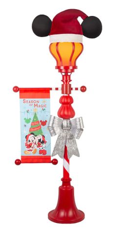 Mickey mouse light pole