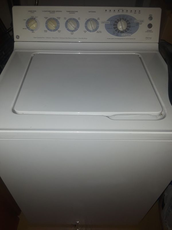 *GE ETERNA SERIES SUPER CAPACITY WASHER**WORKS GREAT BUT NEEDS REPAIR