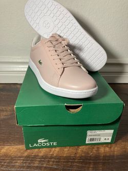 Women’s size 8.5 lacoste Shoes | Light Pink/White | Authentic New
