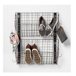 Hanging 2 Tier Shoe Rack