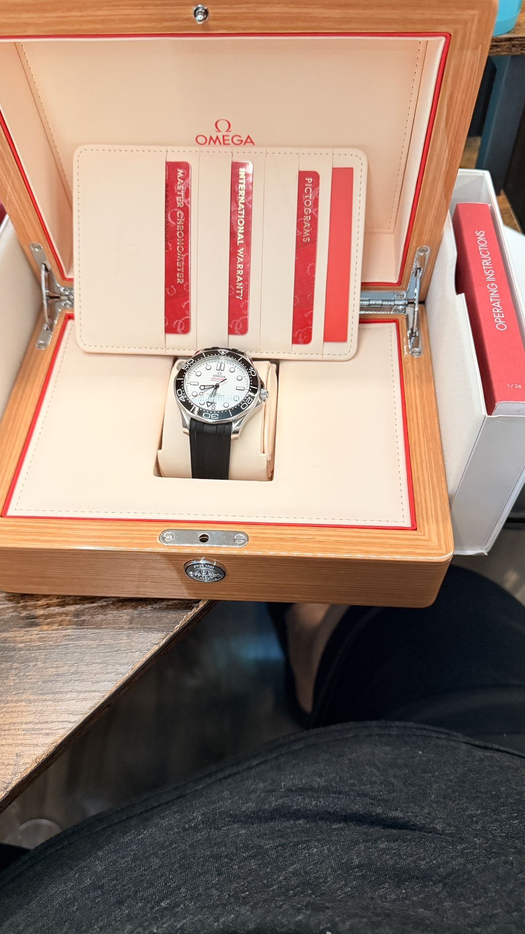 Seamaster Diver 300m Steel White Dial 42mm 🐼