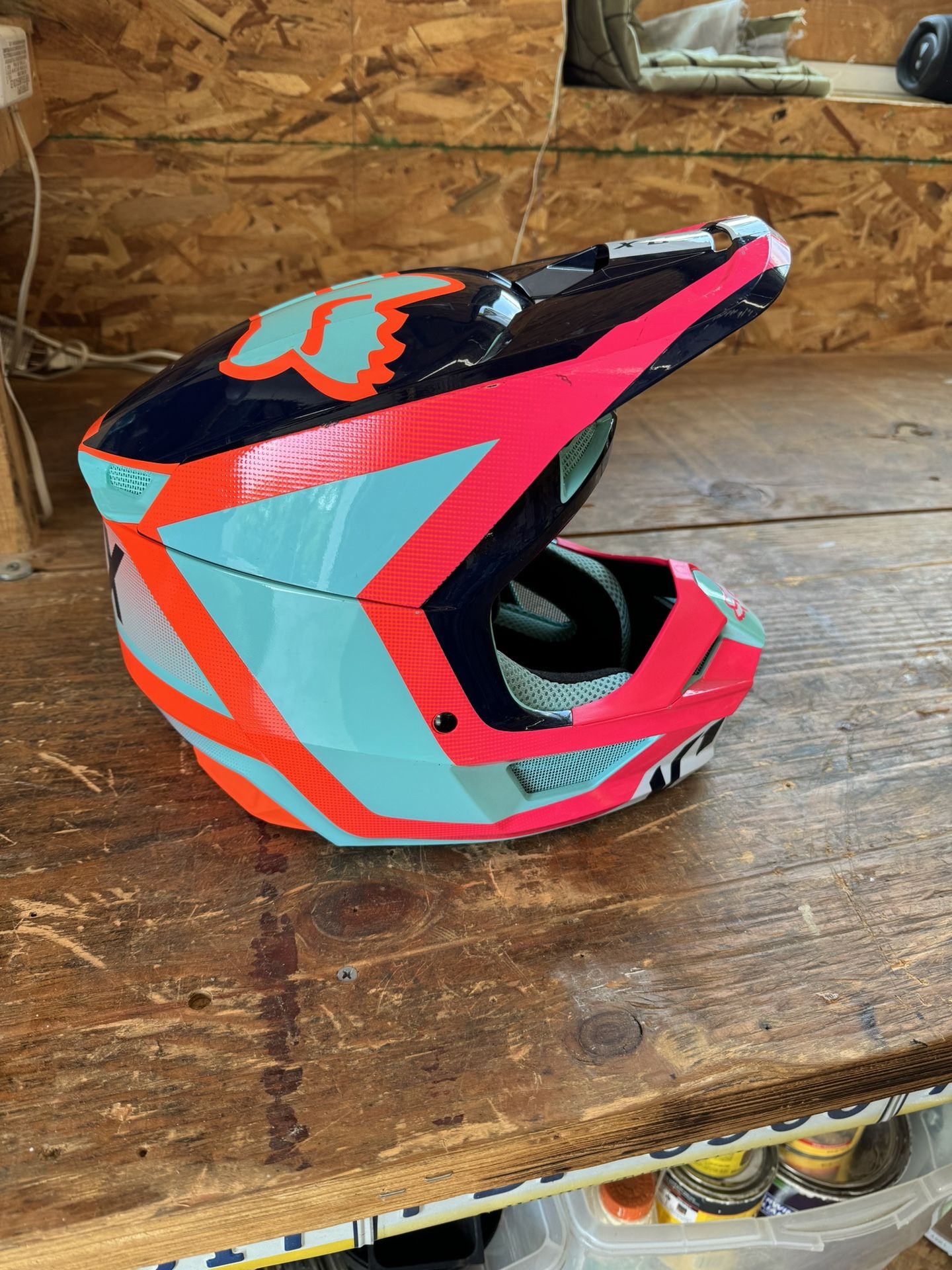 BRAND NEW Youth Medium Fox Helmet