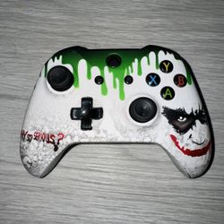 Microsoft JOKER  Why So Serious Custom Controller Xbox Series X/S/One! Tested!!
